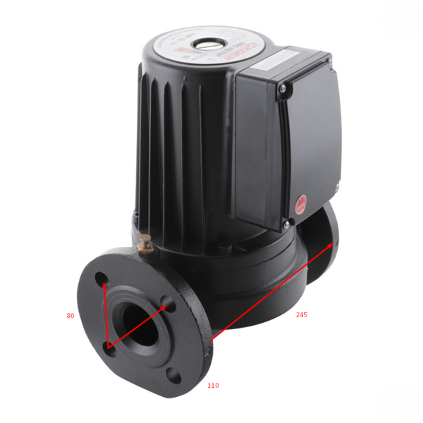 Насос циркуляционный фланцевый Koer GRS 40/10F, Н=10М, Q=18кбМ, P=550 Вт Чехия KP2769 фото