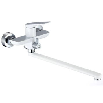 Смеситель для ванной MX Premium DERBY 006 (EURO) WHITE-CHROME Германия 5 лет гарантии MI6614 фото