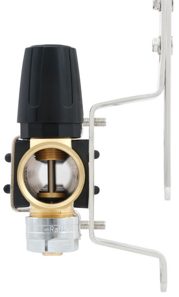 Колекторний блок з витратомірами Raftec GOLD 1"х2 LCR-1.2(Латунь) 56995 фото