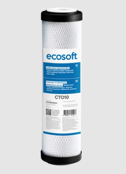 Картридж зі спресованого активованого вугілля Ecosoft CTO10 2,5"х10" CHVCB2510ECO фото