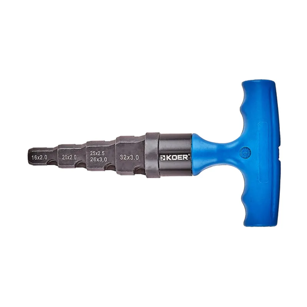 Калібратор для труб з трищіткою KOER KAW.02  d16-20-25-26-32mm KR6106 фото