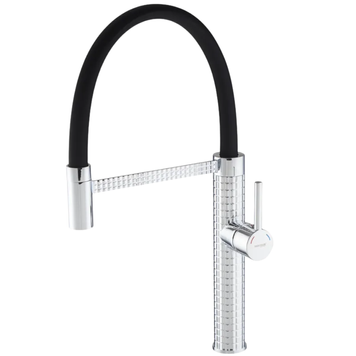 Смеситель для умывальника MX Premium Oliwer 017  Reflector Black Германия 5 лет гарантии MI6965 фото