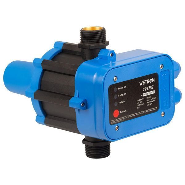 Контролер тиску електронний 1.1кВт &Oslash;1" WETRON DSK-1.1 (779737) 779737 фото