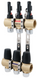 Коллекторный блок с расходомерами Raftec GOLD 1"х3 LCR-1.2(Латунь) 56996 фото 2