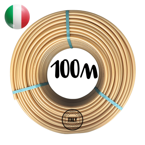 Труба для теплого пола ITALY-THERM 16×2.0 PEX-a Италия 95°C (бухта 100 метров) с кислородным барьером (Made in Italy) ITAL16/100 фото