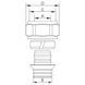 Євроконус KR.1152 - 3/4&rdquo;x16 KR3182 фото 2