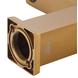 Смеситель для умывальника HB KANT 001 BRUSHED GOLD Германия 5 лет гарантии HB9605 фото 5