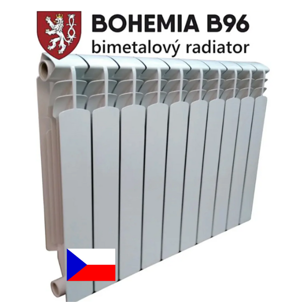 Радиатор секционный биметалический BOHEMIA 300 B96 Чехия BogemBI300 фото