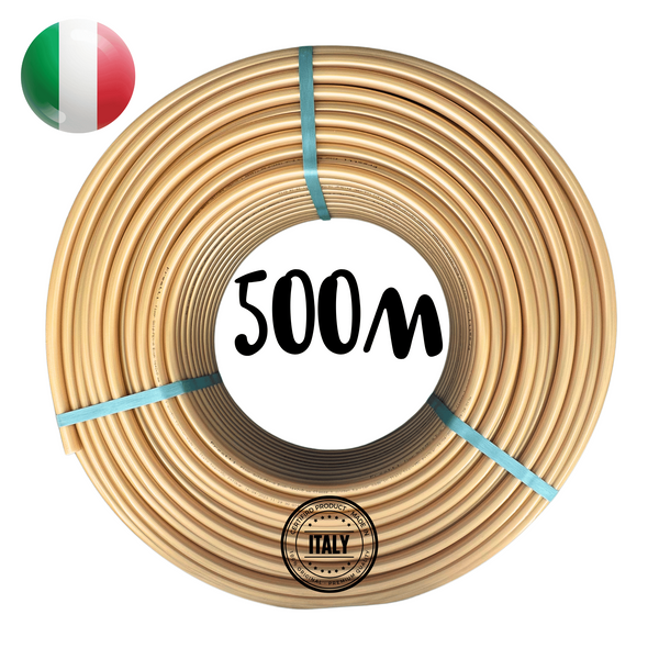 Труба для теплої підлоги ITALY-THERM 16×2.0 PEX-a Італія 95°C (бухта 500 метрів) з кислородним барьєром (Made in Italy) ITAL16/500 фото