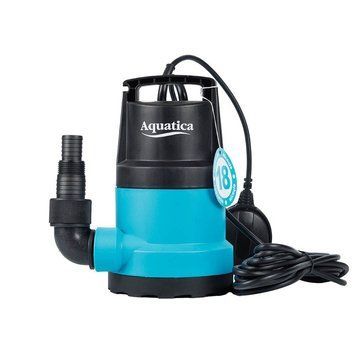 Насос дренажний садовий 0.45кВт Hmax 8м Qmax 150л/хв (част. до 5мм) AQUATICA (773123) 773123 фото