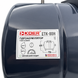 Гідроакумулятор горизонтальний KOER ETK-80H 80 л, фіксована мембрана BUTYL, безфланцевий KB0023 фото 3