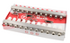 Коллекторный блок с термостатическими клапанами PLM 1"x3/4" 11 ways (нержавеющая стль) 90001 фото 3
