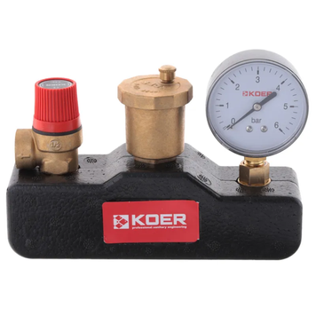 Група безпеки 1" (в термоізоляційному кожусі) Koer KR.105PT KR2753 фото