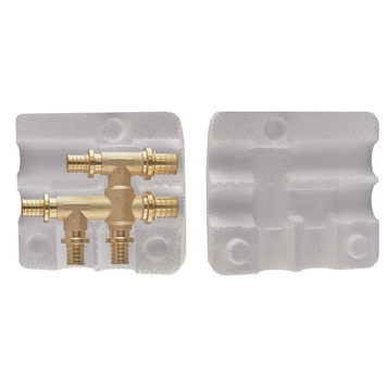 Тройник в ед. изм. Koer KA.TU-20 - 20(2.8mm)x20(2.8mm)x20(2.8mm) (теплоізол.кожух) KR5867 фото