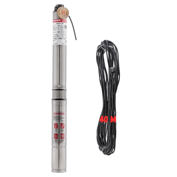 KP Czech 3KDm 2/15+40М Насос скважин. центробежный Н=64М Q=2,7кбМ P=550 Вт, каб. 40м, 1" Чехия KP2870 фото
