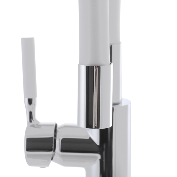 Змішувачь для умивальника MX Premium RIO 011 White Німеччина 5 років гарантії MI5814 фото