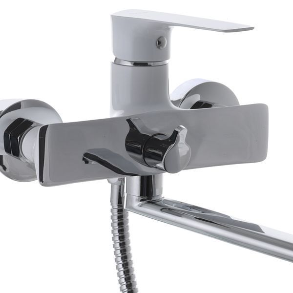 Змішувач для ванної MX Premium Eva 006 Euro Білий Німеччина 5 років гарантії MI5813 фото