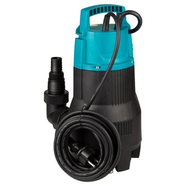 Насос дренажний садовий 0.75кВт Hmax 8м Qmax 233л/мин LEO AKS-751PWH (773248) 773248 фото