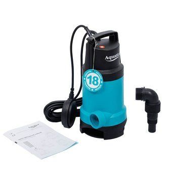 Насос дренажний садовий 0.55кВт Hmax 8м Qmax 180л/хв (част. до 30мм) AQUATICA (773174) 773174 фото
