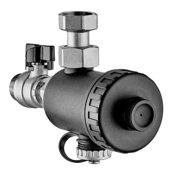 KOER KR.1274 &mdash; 3/4" компактный магнитный фильтр для котла с краном (PA-GF) KR5679 фото