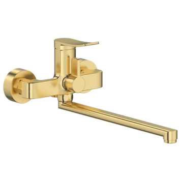 Змішувач для ванної MX Premium DALI 006 EURO Brushed Gold Німеччина 5 років гарантії MI6764 фото
