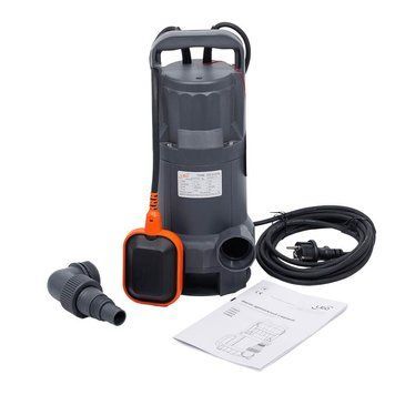Насос дренажний садовий 0.75кВт Hmax 9м Qmax 300л/хв (част. до 35мм) LEO (773165) 773165 фото