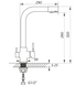 Змішувач для кухні ZХ LR4055-3 із виходом для питної води Чехія 5 років гарантії ZX2723 фото 4