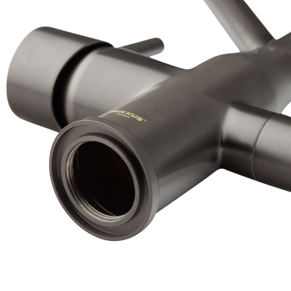Змішувачь для умивальника MX Premium Gravity 021 Graphite Reflector Black  Німеччина 5 років гарантії MI6979 фото